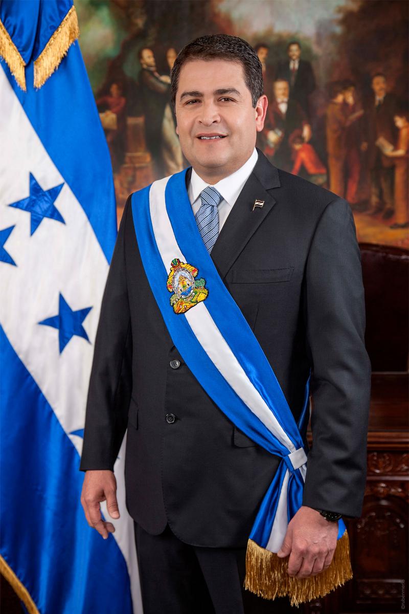 PRESIDENTE JUAN ORLANDO HERNÁNDEZ | Honduras