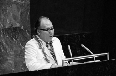 Afioga Tupua Tamasese Lealofi IV, Addressing the General Assembly, 15 December 1976